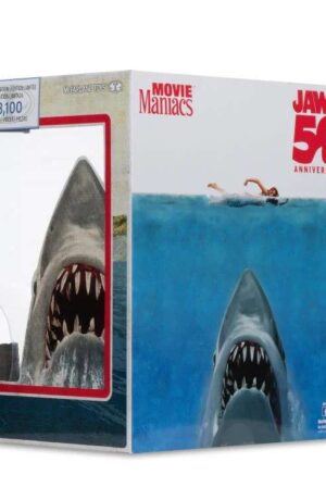 Movie Maniacs Jaws 50th Anniversary Limited Edition Figure - immagine 7