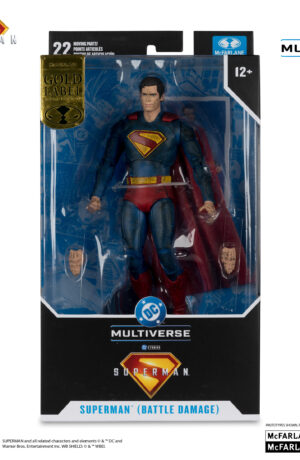 DC Multiverse: Superman Movie Superman figure Battle Damage (Gold Label)
