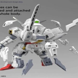 Bandai Gundam Super Deformed Cross Silhouette Gundam Calibarn - immagine 5