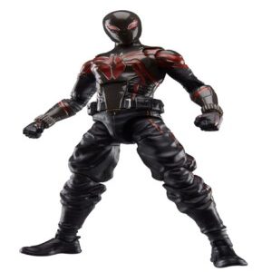 Spider-Man 2 Marvel Legends Gamerverse Action Figure Miles Morales (Brooklyn 2099 Suit) - immagine 2