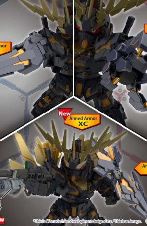 Bandai Gundam Super Deformed Cross Silhouette Banshee Dest/ Norn Part Set - immagine 7