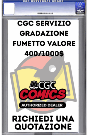 CGC Servizio Gradazione Fumetto High Value - immagine 1