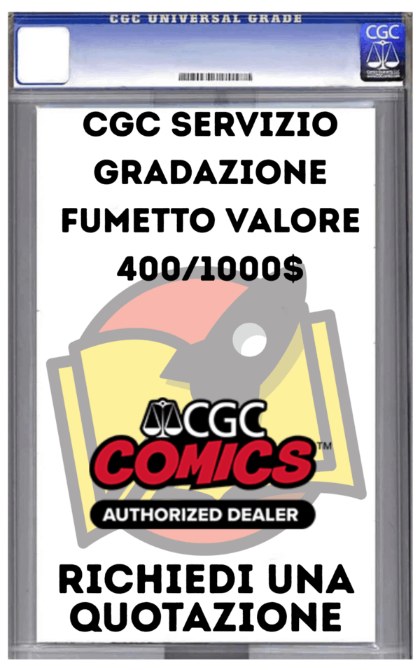 CGC Servizio Gradazione Fumetto Valore 400-1000