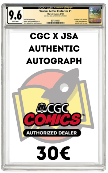 CGC x JSA Authentic Autograph