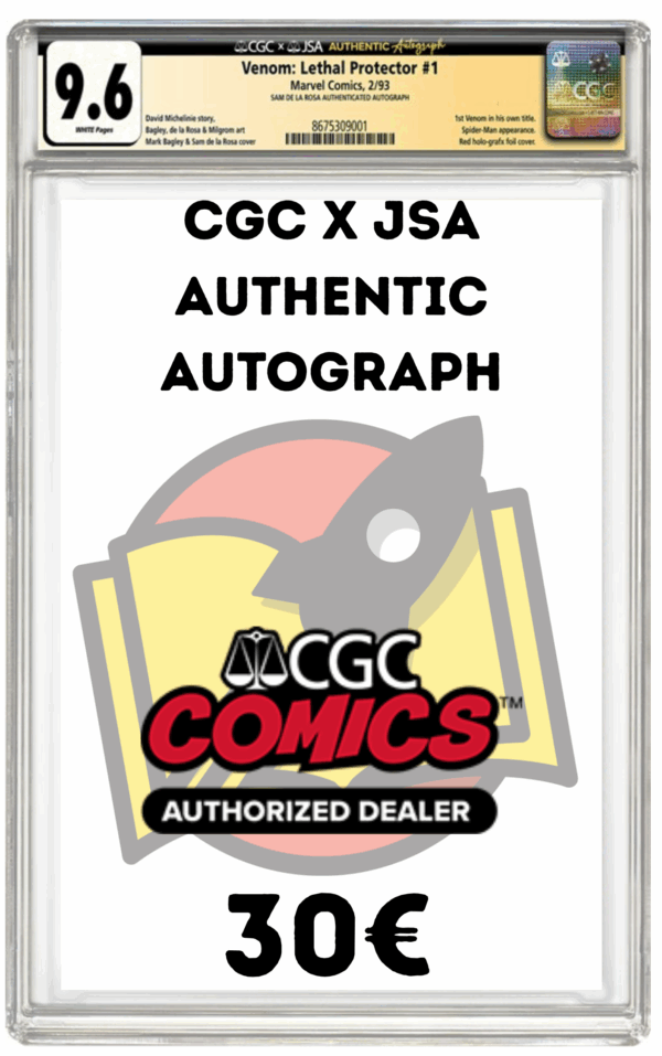 CGC x JSA Authentic Autograph