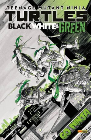 Teenage Mutant Ninja Turtles: Black, White & Green