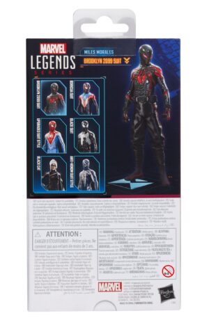 Spider-Man 2 Marvel Legends Gamerverse Action Figure Miles Morales (Brooklyn 2099 Suit) - immagine 10