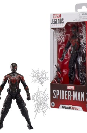 Spider-Man 2 Marvel Legends Gamerverse Action Figure Miles Morales (Brooklyn 2099 Suit) - immagine 9