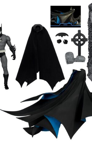 DC Multiverse Batman Year Two Figure (Gold Label) (Black & White) - immagine 9