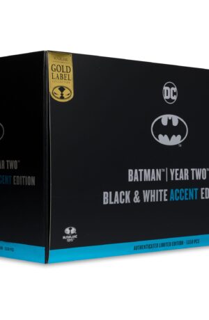 DC Multiverse Batman Year Two Figure (Gold Label) (Black & White) - immagine 10