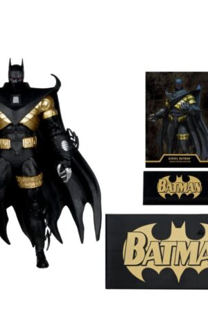 DC Multiverse: Azrael Batman Armor (Knightsend) - (Knightmare) (Gold Label) - immagine 3