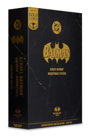 DC Multiverse: Azrael Batman Armor (Knightsend) - (Knightmare) (Gold Label) - immagine 7