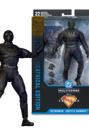 DC Multiverse: Superman Movie Deluxe Theatrical Edition Ultraman figure Battle Damage (Gold Label) - immagine 6