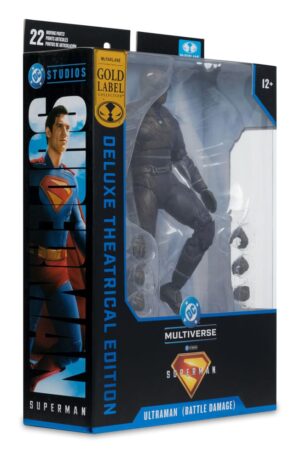 DC Multiverse: Superman Movie Deluxe Theatrical Edition Ultraman figure Battle Damage (Gold Label) - immagine 7
