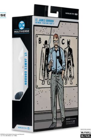 DC Multiverse Batman Year One PT4: Commissioner Gordon Gold Label (Platinum Edition) - immagine 3