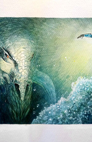 Star Wars: Mythosaur - disegno originale di Igor Chimisso