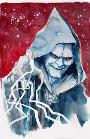 Star Wars: Palpatine - disegno originale di Igor Chimisso