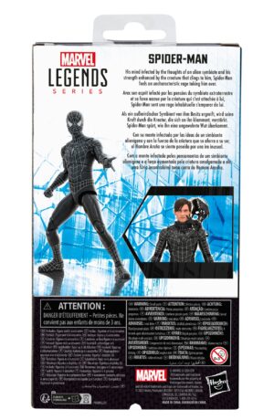 Spider-Man 3 Marvel Legends Action Figure Spider-Man Black Suit - immagine 10