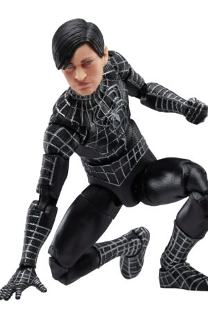 Spider-Man 3 Marvel Legends Action Figure Spider-Man Black Suit - immagine 5