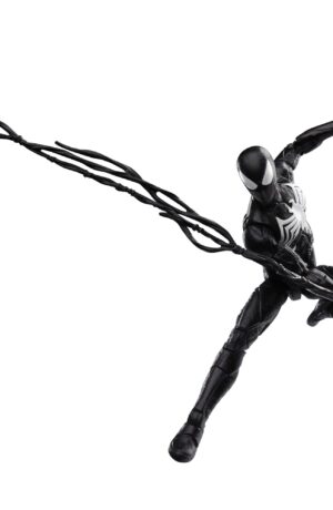 Spider-Man 2 Marvel Legends Gamerverse Action Figure Peter Parker (Black Suit) - immagine 5