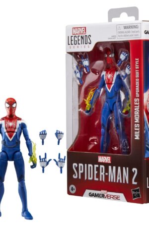 Spider-Man 2 Marvel Legends Gamerverse Action Figure Miles Morales (Upgraded Suit Style) - immagine 9