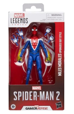Spider-Man 2 Marvel Legends Gamerverse Action Figure Miles Morales (Upgraded Suit Style)