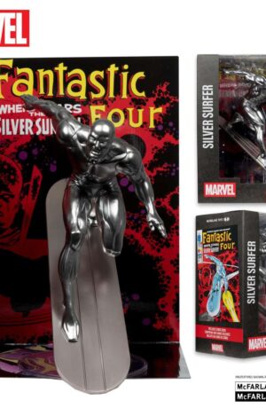 Marvel Collection PVC Statue 1/6 Silver Surfer (Fantastic Four #72) - immagine 3