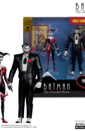 DC Multiverse Batman Animated Comic Harley & Joker Mad Love 2 Pack
