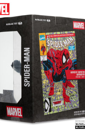 Marvel Collection PVC Statue 1/6 Spider-Man (Spider-Man #13 Sub City #1) (Chase) Black Suit Gold Label - immagine 5