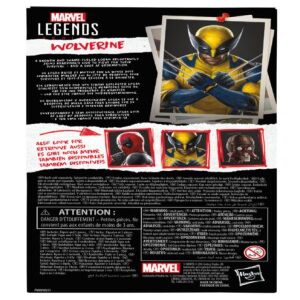 Marvel Legends - Deadpool & Wolverine Action Figure Wolverine - immagine 9
