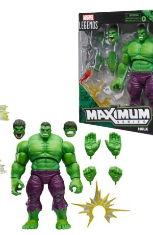 Marvel Legends Maximum Series Hulk Action Figure - immagine 15