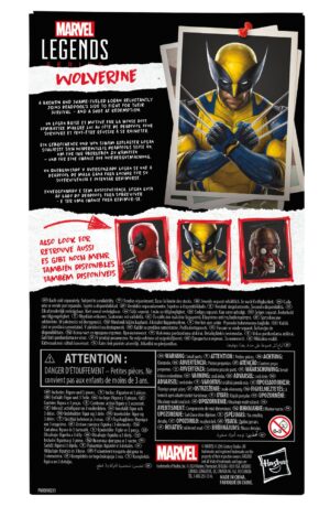 Marvel Legends - Deadpool & Wolverine Action Figure Wolverine - immagine 9