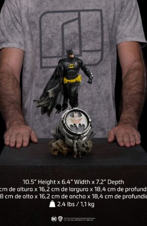 DC Comics BDS Art Scale Statue 1/10 Batman Deluxe (Black Version Exclusive) - immagine 13