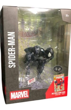 Marvel Collection PVC Statue 1/6 Spider-Man (Spider-Man #13 Sub City #1) (Chase) Black Suit Gold Label