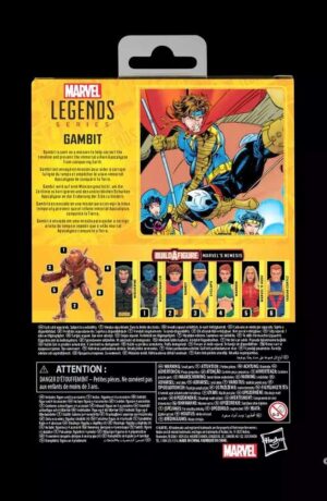 Marvel Legends X-Men Nemesis BUILD A FIGURE set: Cyclops, Fabian Cortez, Gambit, Husk, Marrow & Nightcrawler - immagine 11