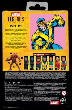 Marvel Legends X-Men Nemesis BUILD A FIGURE set: Cyclops, Fabian Cortez, Gambit, Husk, Marrow & Nightcrawler - immagine 30