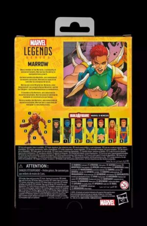 Marvel Legends X-Men Nemesis BUILD A FIGURE set: Cyclops, Fabian Cortez, Gambit, Husk, Marrow & Nightcrawler - immagine 16
