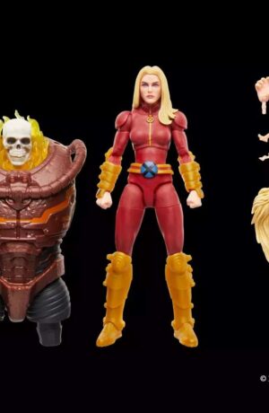 Marvel Legends X-Men Nemesis BUILD A FIGURE set: Cyclops, Fabian Cortez, Gambit, Husk, Marrow & Nightcrawler - immagine 3