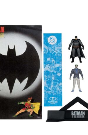 Page Punchers: Batman, Son of Batman, Superman & The Joker (The Dark Knight Returns) Gold Label Figures with Comic 4 pack - immagine 3