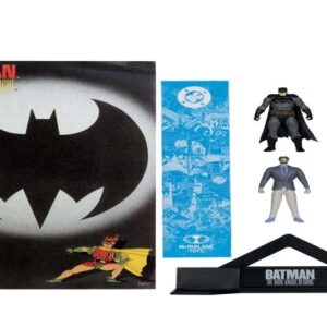 Page Punchers: Batman, Son of Batman, Superman & The Joker (The Dark Knight Returns) Gold Label Figures with Comic 4 pack - immagine 3