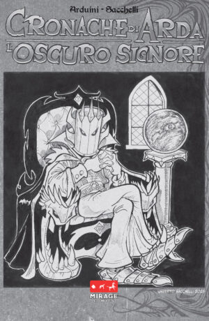 Cronache di Arda 4: L'oscuro signore - cover ESCLUSIVA Umberto Sacchelli