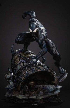 Marvel Comics Spider-Man Black Costume 1/10 statue - immagine 6