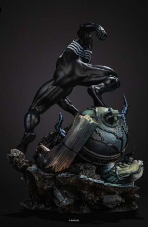 Marvel Comics Spider-Man Black Costume 1/10 statue - immagine 7