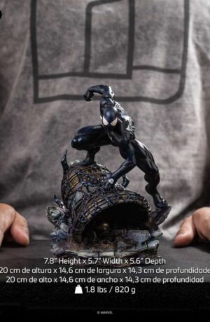 Marvel Comics Spider-Man Black Costume 1/10 statue - immagine 11