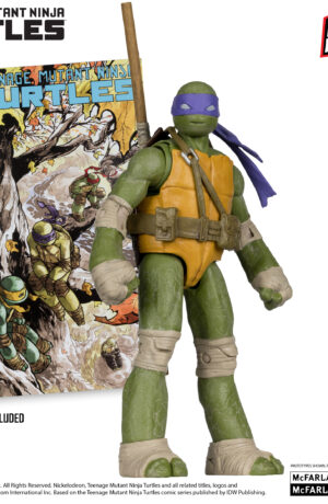 Page Punchers - Teenage Mutant Ninja Turtles: Donatello con Comicbook IDW - immagine 7