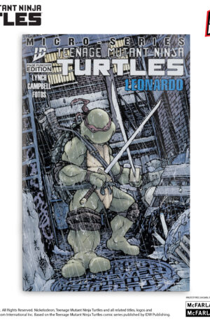 Page Punchers - Teenage Mutant Ninja Turtles: Leonardo con Comicbook IDW - immagine 7