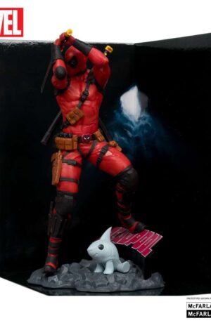 Marvel Collection PVC Statue 1/10 Deadpool (Deadpool #1) con Jeff - immagine 2