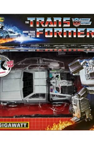 Transformers x Back to the Future: Delorean GIGAWATT