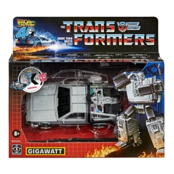 Transformers x Back to the Future Delorian GIGAWATT