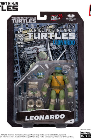 Page Punchers - Teenage Mutant Ninja Turtles: Leonardo con Comicbook IDW